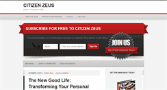 Desktop Screenshot of citizenzeus.com